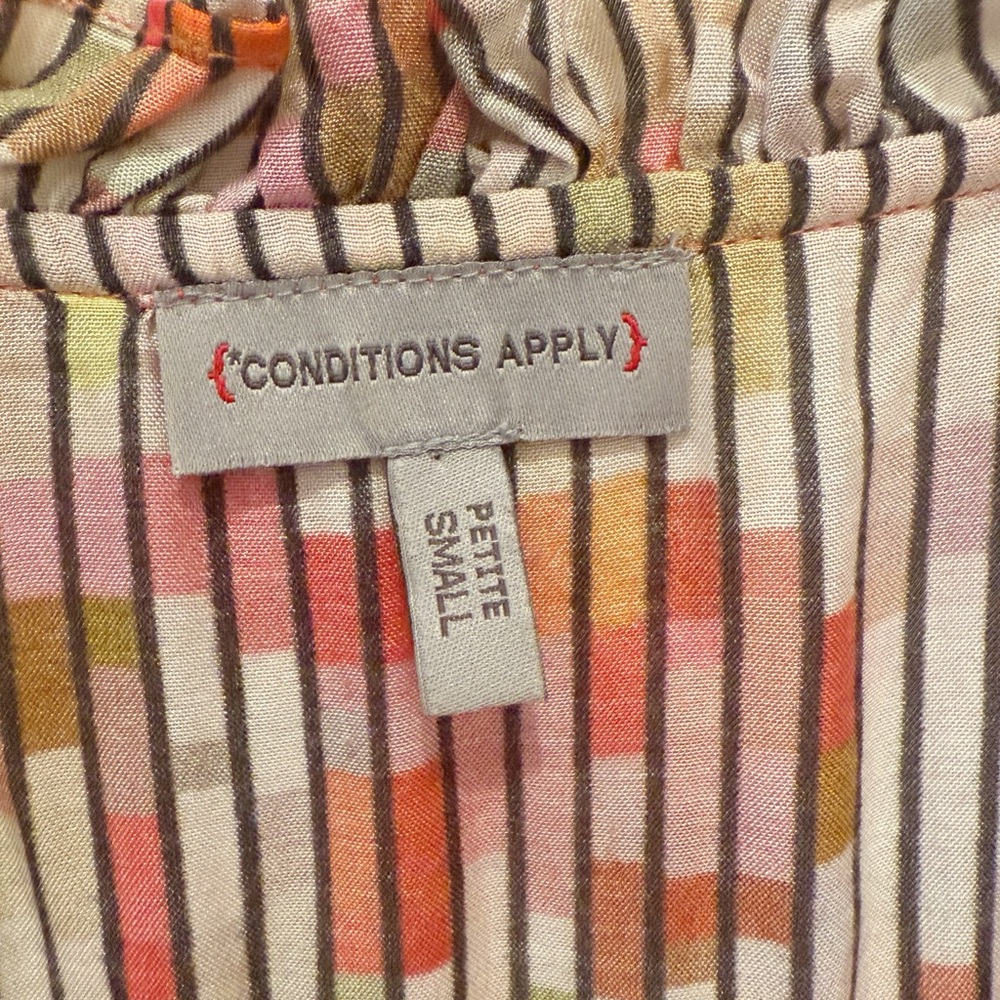 ANTHROPOLOGIE CONDITIONS APPLY Etienne Peasant Top - Picture 4 of 10